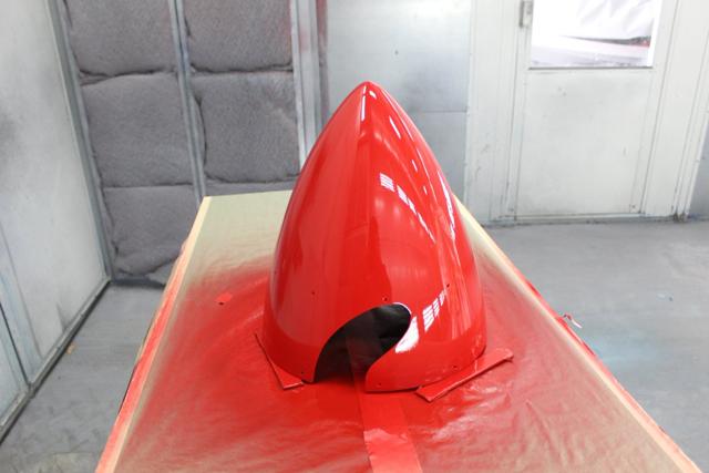 Calibre Marine gallery photo 4: Fresh paint — custom nose cone